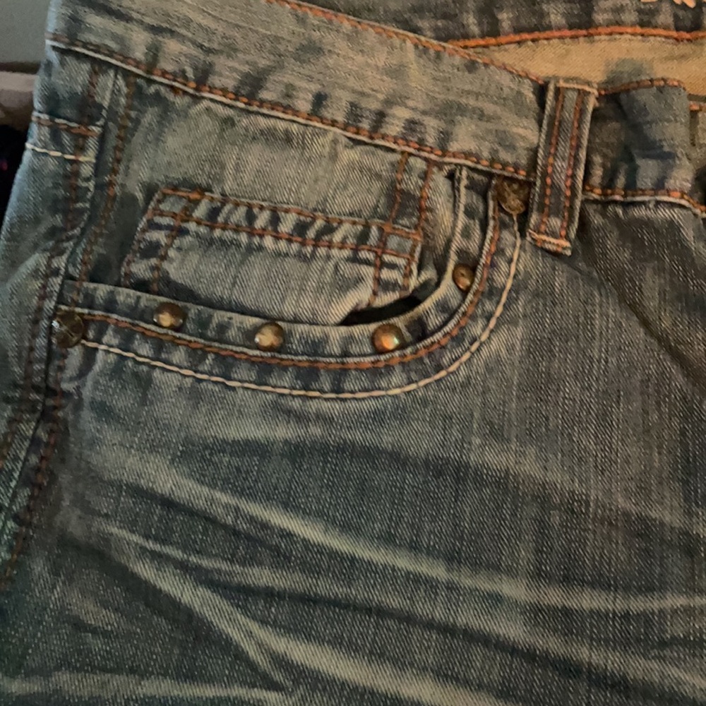 Men’s Antique Rivet Jeans Gem